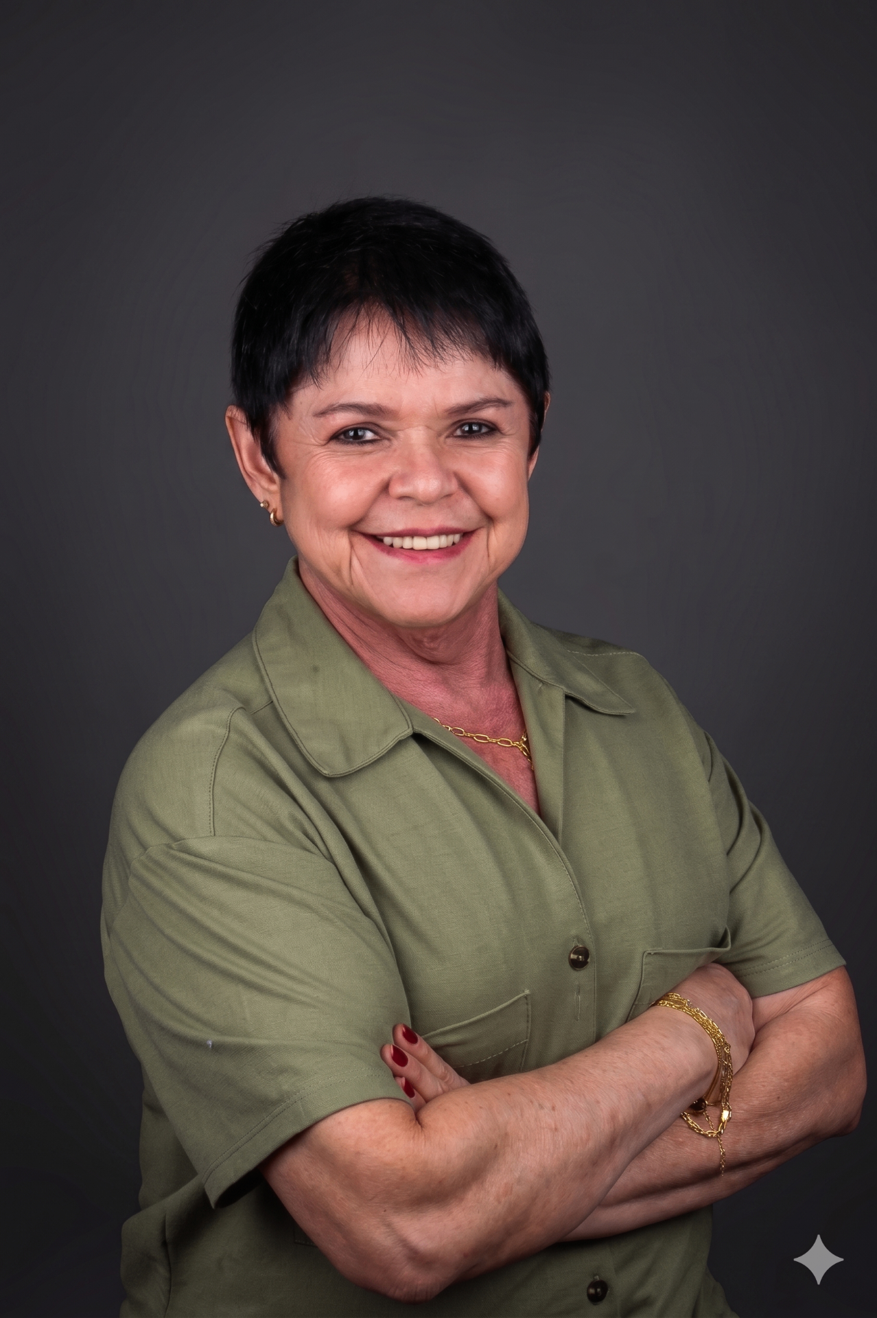 Dra. Sandra em consultório